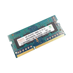 Barrette Mémoire 1Go RAM DDR3 Hynix HMT312S6BFR6C-H9 SO-DIMM PC3-10600S 1333MHz 1Rx16 - Reconditionné