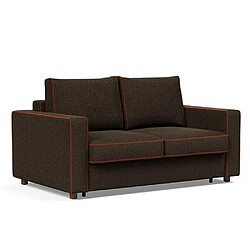 Inside 75 INNOVATION LIVING Canapé NEAH X STANDARD convertible 140x195 tissu Taura Chocco