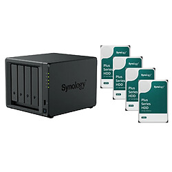 Serveur NAS Synology DS925+ avec 4x disque dur 6TB HAT PLUS et avec 16GB RAM