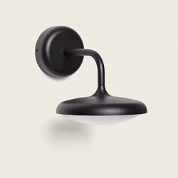 Ledkia Applique Murale Extérieure LED 10W Aluminium Mixi Noir
