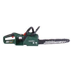 Acheter Metabo MS 36-18 LTX BL 40 Trononneuse d'elagage sans fil 36 V ( 2x 18 V ) 40 cm 22 m/s Brushless + 2x batterie 8,0 Ah + double chargeur
