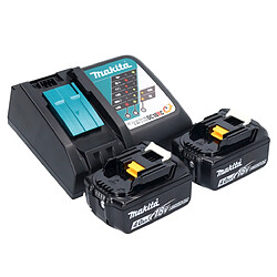 Avis Makita DVC 750 LRM aspirateur sans fil LXT 18 V 67 mbar 7,5 l Brushless + 2x batterie 4,0 Ah + chargeur