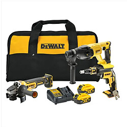 Kit 3 outils DEWALT DCK304P2-QW XR 18V 5Ah Li-Ion Brushless