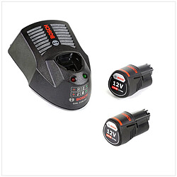 Avis Bosch Professional GLI 12V-300 Lampe sans fil + 2x Batteries GBA 12 V 3,0 Ah + Chargeur GAL 1230