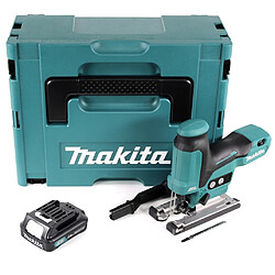 Makita JV 102 DA1J 10,8 V Scie sauteuse pendulaire sans fil en coffret Makpac + 1x Batterie BL 1020 2,0 Ah - sans Chargeur