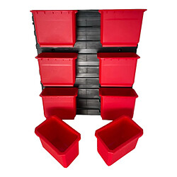 Avis Toolbrothers RHINO Container Set Nr. 2 Paroi d'atelier avec 8 récipients pour la valise RHINO XXL