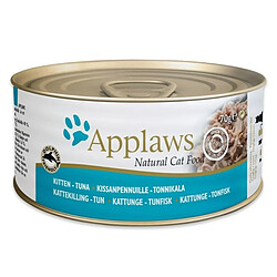 Aliments pour chat Applaws Kitten Tuna fillet in jelly Thon Poisson 70 g