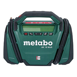 Metabo AK 18 Multi compresseur sans fil 18 V 11 bar + 1x batterie 5,5 Ah + chargeur