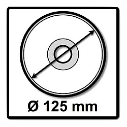 Bosch Best for Universal Disque à tronçonner diamanté 125 x 22,23mm,2pcs. (2x 2608603630)