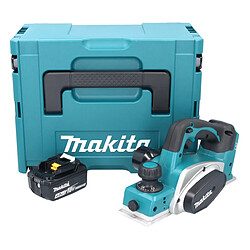 Makita DKP 180 M1J Rabot sans fil 18 V 82 mm + 1x batterie 4,0 Ah + Makpac - sans chargeur