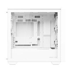 Avis Boitier PC ASUS A21 PLUS mini tour blanc ARGB avec panneau latéral verre trempé