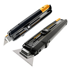 TOUGHBUILT INDUSTRIES Toughbuilt TB-H4S5-01 Couteau universel Découper & Gratter + 5x lame de rechange