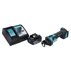 Makita DCO 181 RM1 Affleureuse plaque de plâtre sans fil 18 V 32000 U/min Brushless + 1x Batterie 4,0 Ah + Ladegert