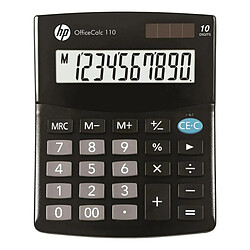Calculatrice HP HPKOC110 Noir Plastique