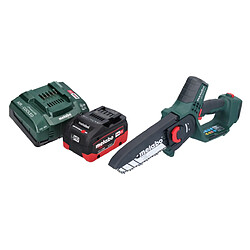 Metabo MS 18 LTX 15 Scie à élaguer sans fil 18 V 15 cm 5 m/s + 1x batterie 5,5 Ah + chargeur