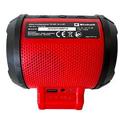Einhell TC-SR 18 Li BT - Solo Akku Lautsprecher ( 4514150 ) 18 V Bluetooth AUX Solo - sans batterie, sans chargeur