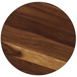 Acheter The home deco factory Table d'appoint ronde - Marron