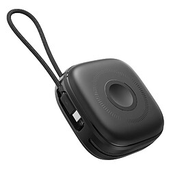 Swissten Batterie Externe MagSafe 15W 10000mAh avec Câbles USB-C et Lightning Noir