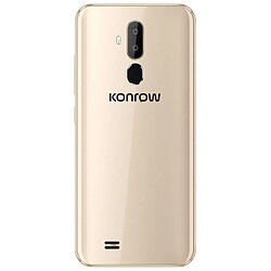 Konrow Easy 62 - Android 8.1 - 4G - Écran 6.2'' - Double Sim - 16Go, 1Go RAM - Or