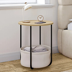 Idmarket LOT 2 TABLES DE CHEVET DETROIT