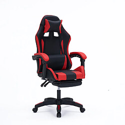 Avis Concept Usine Chaise gaming de bureau ergonomique inclinable noir et rouge Altair