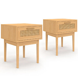 Idmarket TABLES CHEVET GUSTAVE CANNAGE