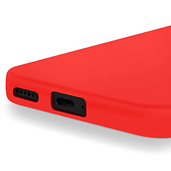 Avis Avizar Coque pour Xiaomi Redmi Note 14 4G Semi-rigide Soft-touch Anti-traces Rouge