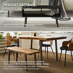 Avis Ml-design lot de 4 pieds de table - Gris foncé