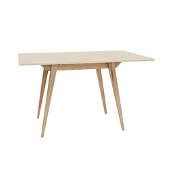 Ragaba Table à manger Envelope - Blanc craie