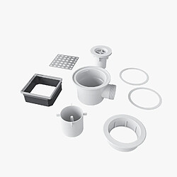 Avis Aica Sanitaire AICA receveur de douche à carreler 1400x800mm recoupable sur mesure receveur douche italienne avec la bonde de receveur