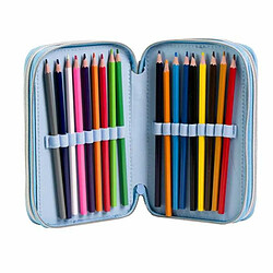 Acheter La Reine Des Neiges Pochette crayons Frozen Bleu foncé 12,5 x 6,5 x 19,5 cm