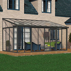 Canopia By Palram Canopia-by-palram Extension adossée aluminium - Anthracite