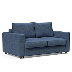Inside 75 INNOVATION LIVING Canapé NEAH STANDARD convertible 140x195 tissu Weda Blue