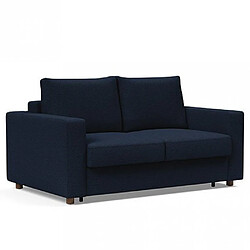 Inside 75 INNOVATION LIVING Canapé NEAH STANDARD convertible 140x195 tissu Mixed Dance Blue