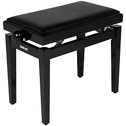 PB100BKL Banquette Piano Noir Brillant Quik Lok