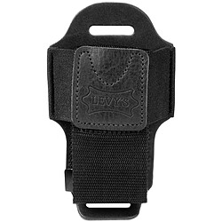 MM14-BLK Etui émetteur guitare cuir Black Levy s