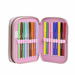 Pochette crayons Stitch Lila 12,5 x 6,5 x 19,5 cm pas cher