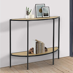 Idmarket Console demi-lune DETROIT 1 ét