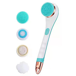 ? Brosse de Bain Électrique Silicone – Manche Long, Massage, Nettoyage & Exfoliation