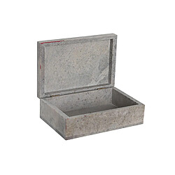 Boîte à bijoux DKD Home Decor Multicouleur Pierre 15 x 10 x 5 cm (4 Unités)