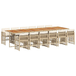 Ensemble table & chaises