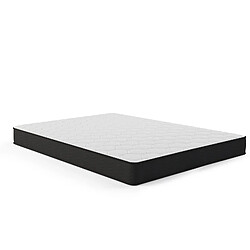 Sinlikon Matelas 160x200 cm à Ressort - Matelas 2 places Épaisseur 20cm - Matelas à Ressort avec Mousse - zones de confort adaptative