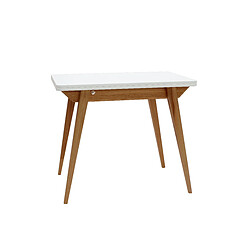 Ragaba Envelope table à manger extensible - Blanc