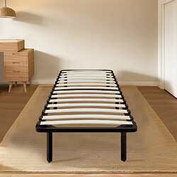 Avis Sinlikon Sommier à lattes 1 place - Multicolore