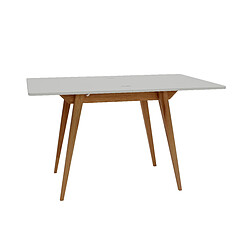 Ragaba Table à manger Envelope - Gris perle