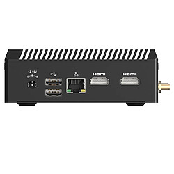 Mini PC MINIX Z100-0dB, Intel N100 4 cœurs, 3,4 GHz max., 8 Go de RAM, SSD 256 Go