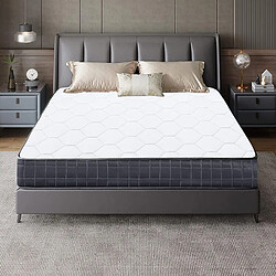 Sinlikon Matelas 90x190 et Couette et Oreiller - Matelas 90x190x15cm + Couette 140x200cm + Oreiller 60x60cm (tous dans un colis)