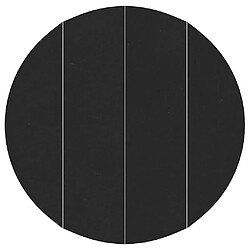 vidaXL Tapis de piscine Noir Ø 458 cm Géotextile en polyester