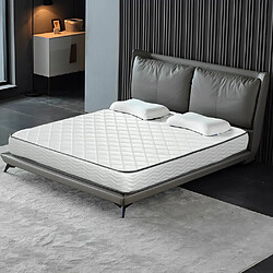 Sinlikon Matelas 140x190 et Couette et 2 Oreillers - Matelas 140x190x15cm + Couette 220x240cm + 2 Oreillers 60x60cm (tous dans un colis)