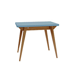 Ragaba Table à manger extensible - Bleu tendre